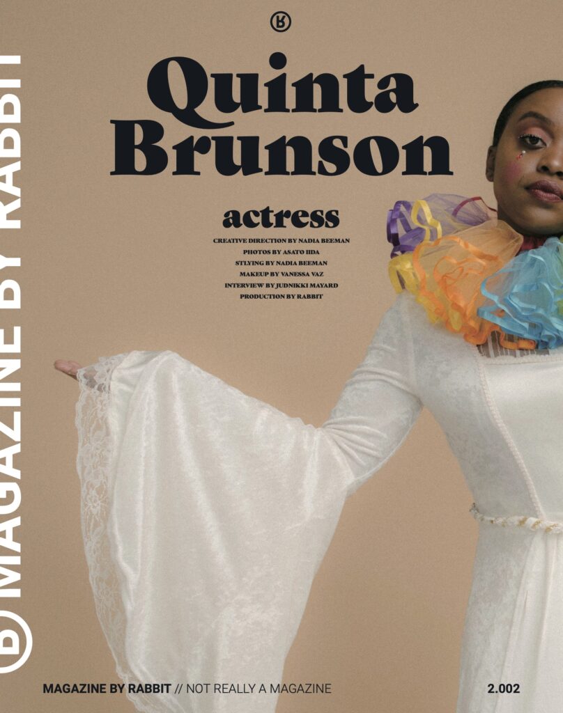Quinta Brunson - Magazine by Rabbit